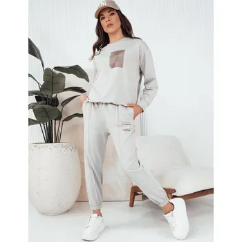 Světle šedá tepláková souprava FUTURE AY1037 Velikost: S