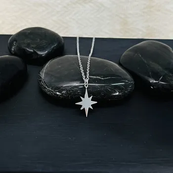 Náhrdelník Atelier Fantazie - Náhrdelník z oceli LXXV - Hvězda - 44075