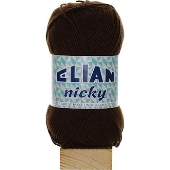 Příze VSV Elian nicky tmavě hnědá 1182