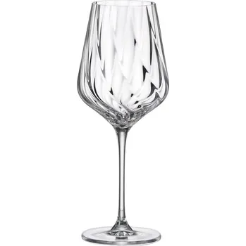 Sklenice BOHEMIA ROYAL CRYSTAL Sada sklenic na bílé víno Crystal Winestar Spirale 485 ml 6 ks
