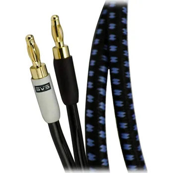 Audio kabel SVS SOUNDPATH ULTRA SPEAKER CABLE 3m (Reproduktorový kabel s banánky, třívrstvé stínění pro větší odolnost, izolaci a čistotu signálu, 99,99 % (cena za kus))