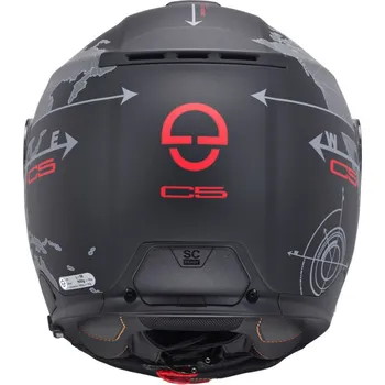 Helma na motorku Přilba SCHUBERTH C5 Globe Black - NOVINKA XL (60-61)