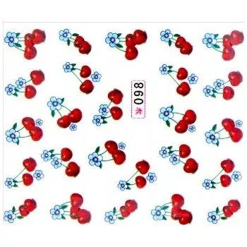 Samolepky na nehty OVOCE, TŘEŠNĚ - 899A