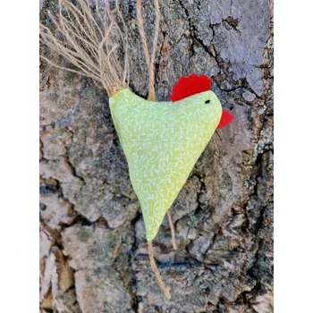 Velikonoční dekorace Slepička na zavěšení 10