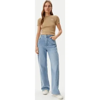 Pánská móda Guess T-Shirt W5GP62 KA0H1 Béžová Regular Fit XL