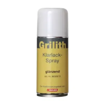 Lak na dřevo Adler GRILITH KLARLACK-SPRAY 150ML Bezbarvý - Farblos Objednat ve stupni lesku: matný
