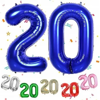 Balónek BALÓNKY 100 CM TNYKER 20 TMAVĚ MODRÁ NAROZENINOVÁ DEKORACE