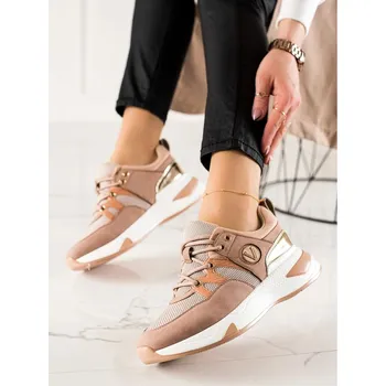 Dámské tenisky Vinceza Originální růžové tenisky dámské bez podpatku 38