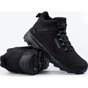 Pánská sportovní obuv DK Moderní trekingové boty černé pánské bez podpatku 41