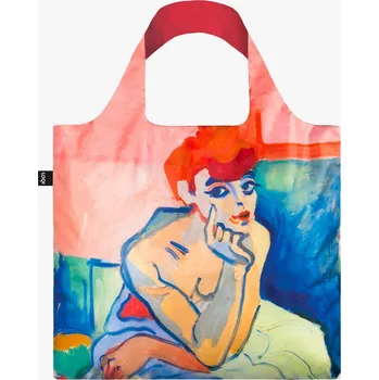 Nákupní taška Skládací nákupní taška LOQI ANDRÉ DERAIN Woman in a Chemise