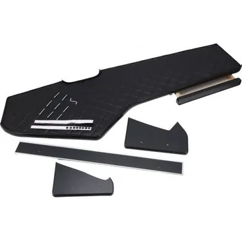 Polička dlouhá MAN TGX II od 2020, černá koženka