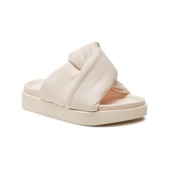 Dámské pantofle Nazouváky Inuikii Soft Crossed 70104-140 Écru 36