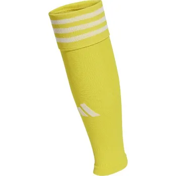 Štulpny Stulpny bez ponožky Adidas Team Sleeve 23 žluto bílé Velikost: 34-36