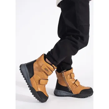 Dívčí kozačky Praktické kotníkové boty dětské bez podpatku 33