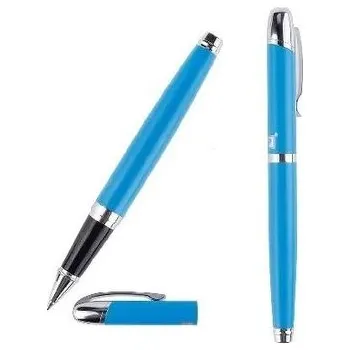 Set školních potřeb Długopis elegancki 0,5mm ze skuwką niebieski