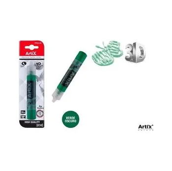 Set školních potřeb Farba strukturalna 3D ciemny zielony 30ml