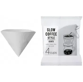 Filtr do kávovaru Papírové filtry: KINTO SCS-CP-60 velikost 2cups