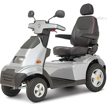 Elektrický invalidní skútr AFIKIM AFISCOOTER S4 Barva: Stříbrná, Baterie: 75 aH
