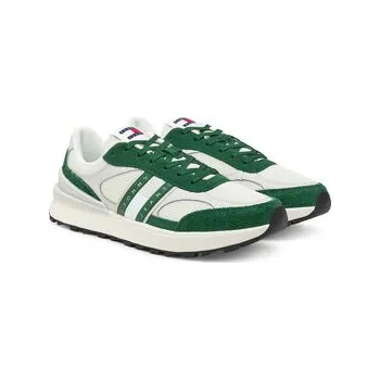 Dámská obuv Tommy Jeans Sneakersy Tjm Technical Runner Ess EM0EM01537 Zelená 41
