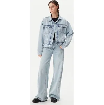 Pánská bunda Calvin Klein Jeans Jeansová bunda J20J225186 Modrá Boxy Fit M