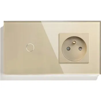 vypínač Jednoduchý dotykový vypínač BSEED, zlatý BSG0102