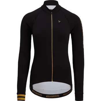 cyklistický dres Dámský cyklo dres Silvini Leverone WD2030, black Velikost: L