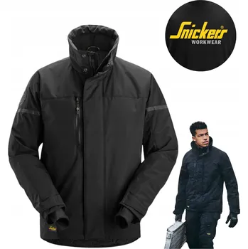 Zateplená bunda AllroundWork Snickers 1106 Černá Velikost XL