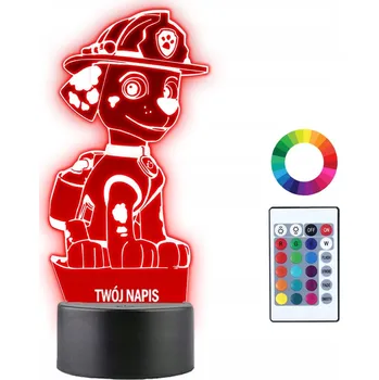 Lampička Plexido vícebarevná Noční lampa