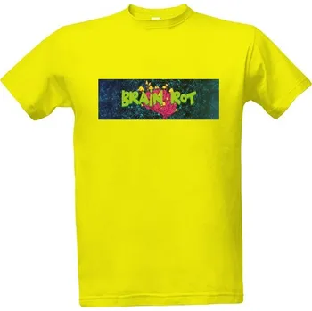 Pánská móda Tričko s potiskem Brain rot pánské