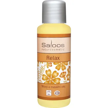 Masážní přípravek Saloos Relax masážní olej
