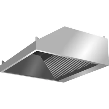 Digestoř vasegastro Nástěnná digestoř s filtrem 280x90x40cm