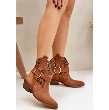 Dámské polobotky Boty na podpatku model 206790 Step in style 38