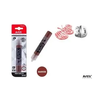 Set školních potřeb Farba strukturalna 3D brązowy 30ml