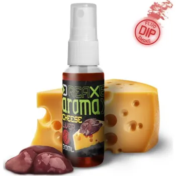 Návnadové aroma Sprej Delphin AromaX - Sýr / Játra - 30 ml