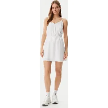 Dámské šaty Tommy Jeans Letní šaty Essential DW0DW20613 Bílá Regular Fit S