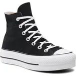 Plátěnky Converse Chuck Taylor All Star Lift Hi 560845C Černá 38