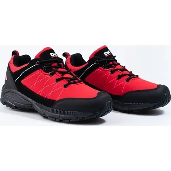 Pánská treková obuv DK Krásné trekingové boty červené pánské bez podpatku 44