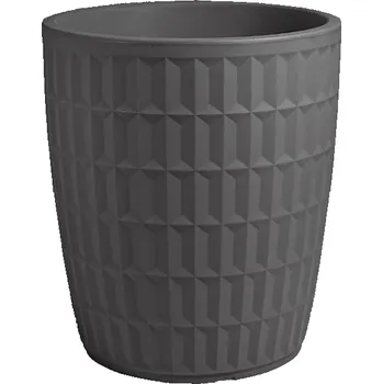 Květináč Mrazuvzdorný strukturovaný květináč - pr.80cm-výběr barev Barva: Antracit