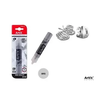 Set školních potřeb Farba strukturalna 3D szary 30ml