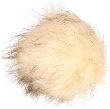 Čepice Vlna - Hep Bambule klasik XL 3 béžová s hnědými konečky Počet: 2 ks