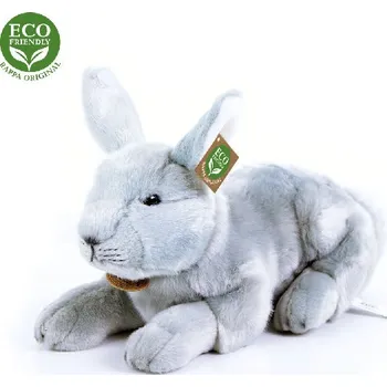 Dětské zboží Plyšový králík šedý 33 cm ECO-FRIENDLY