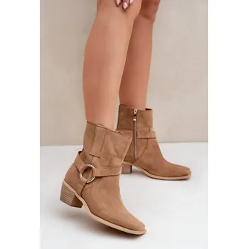 Dámské polobotky Boty na podpatku model 203875 Step in style 38