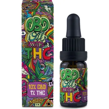 CBD Euphoria Full Spectrum CBD olej 10% s THC 1% 10ml