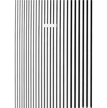 Samolepicí pásky na nehty CZARNY