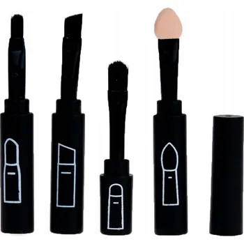 Kosmetický štětec Kosmetické štětce SKLÁDACÍ 4V1 ŠTĚTEC Štěteček