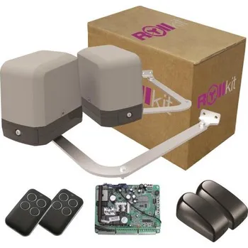 Pohon brány Rollkit kloubový pohon pro dvoukřídlou bránu, sada s fotobuňkami