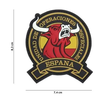 Gumová nášivka 101 Inc znak Espana Unidad - barevná