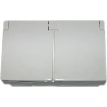 Elektrická zásuvka Hermetická Elektrická Zásuvka Kos-Elektro System , bílá