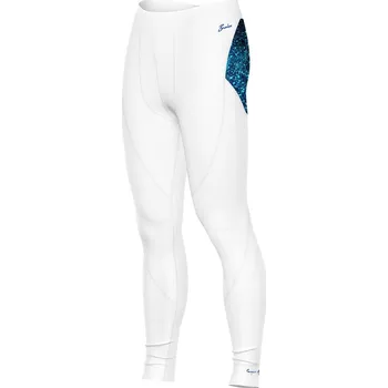 Pánské termo spodky Pánské funkční spodky dlouhé ARCHITECT bílá Bamboo Heavy - Modrá / XL