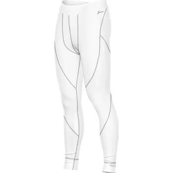 Pánské termo spodky Pánské funkční spodky dlouhé bílá/šedá Bamboo Thermo - Šedá / M